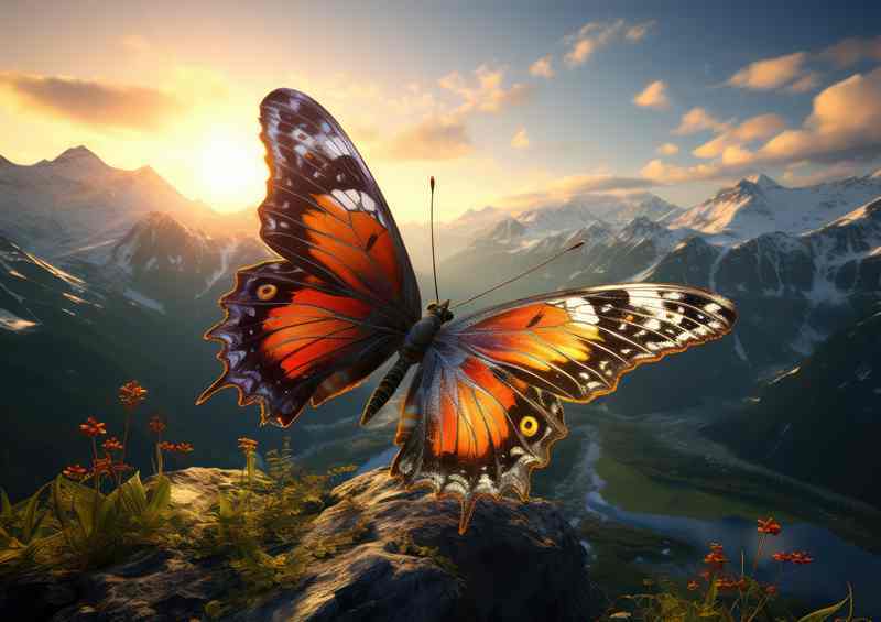 The Dance of Nature Butterflies in Their Wild Habitat