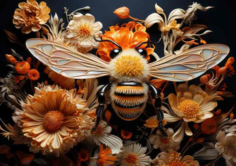 The Role of Bees in Flower Pollination