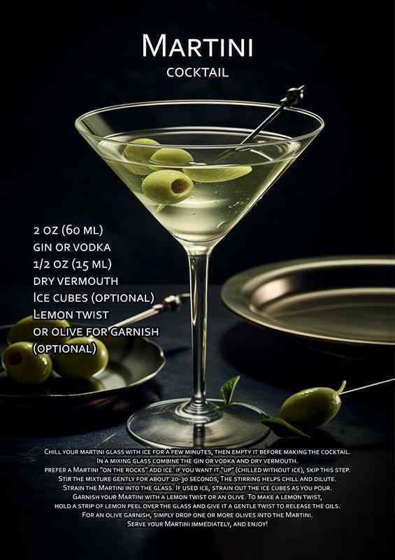 Martini Cocktail Drink