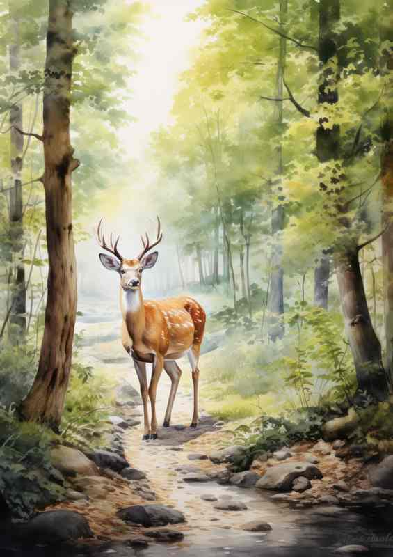 A Day in the Life of a Woodsy Deer