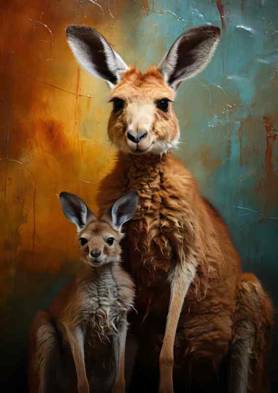 A Photo Of A Baby Joey And Her Mum