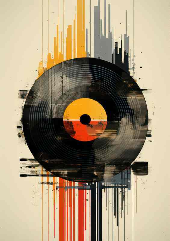 Illustration of a record