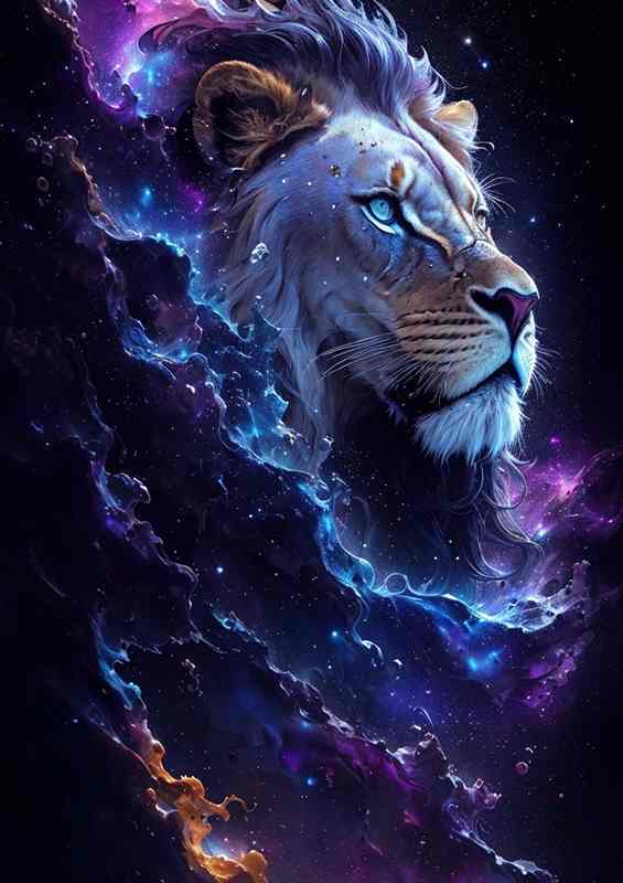 Lions Gaze Art