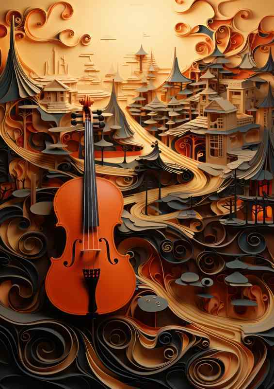 Music art from beyond surrealism