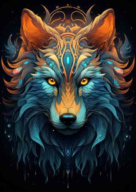 The Majesty of Wolf s Artistic Expressions