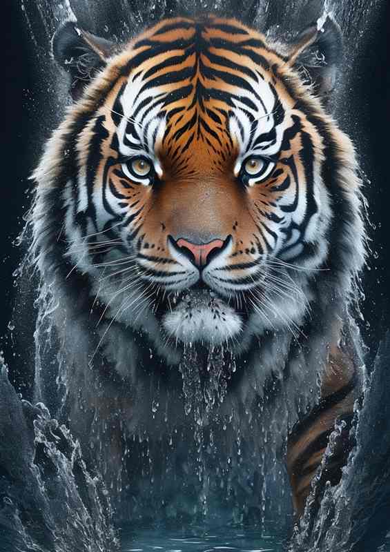 The Mighty Bengal Tiger Roar of the Jungle splash art