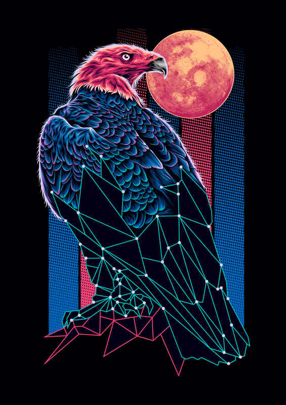 GeoEagle Metal Poster