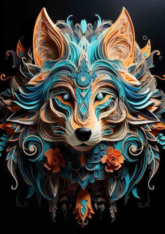 Wolves on Canvas Exploring the World of Wolf Art