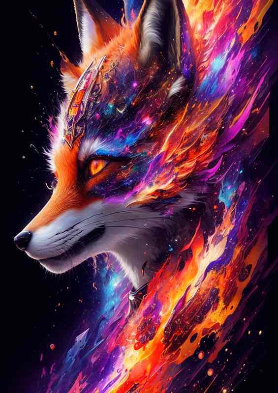 wonderful mr fox in the sky
