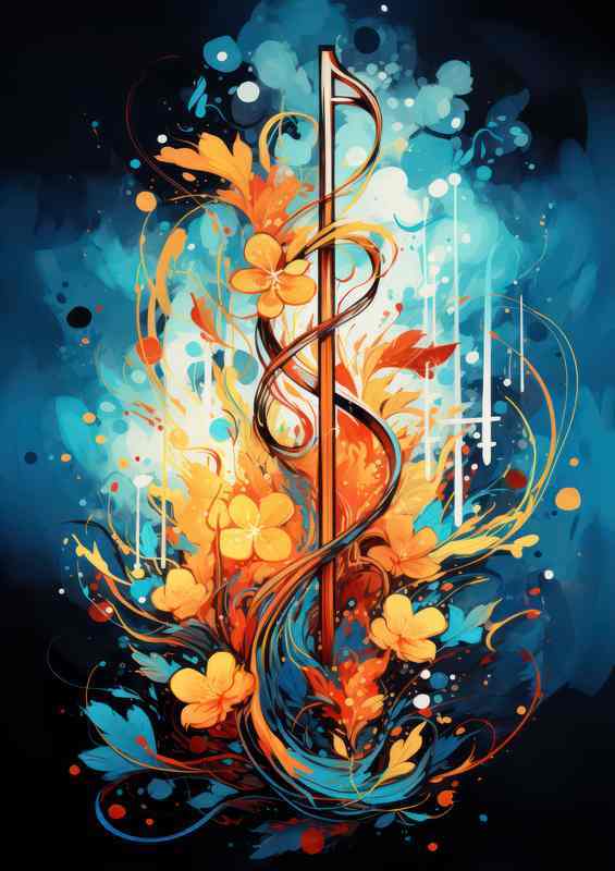 Sitar Strings Mystic Melodies music notes