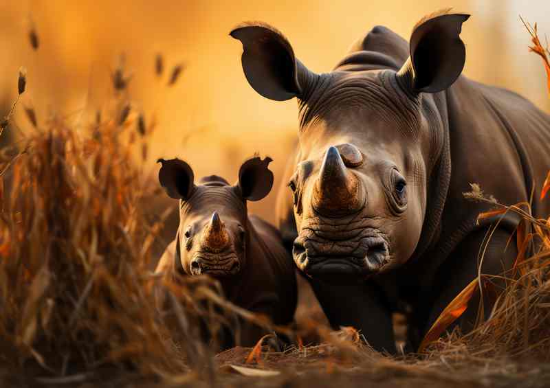 Rhinos in the Wild