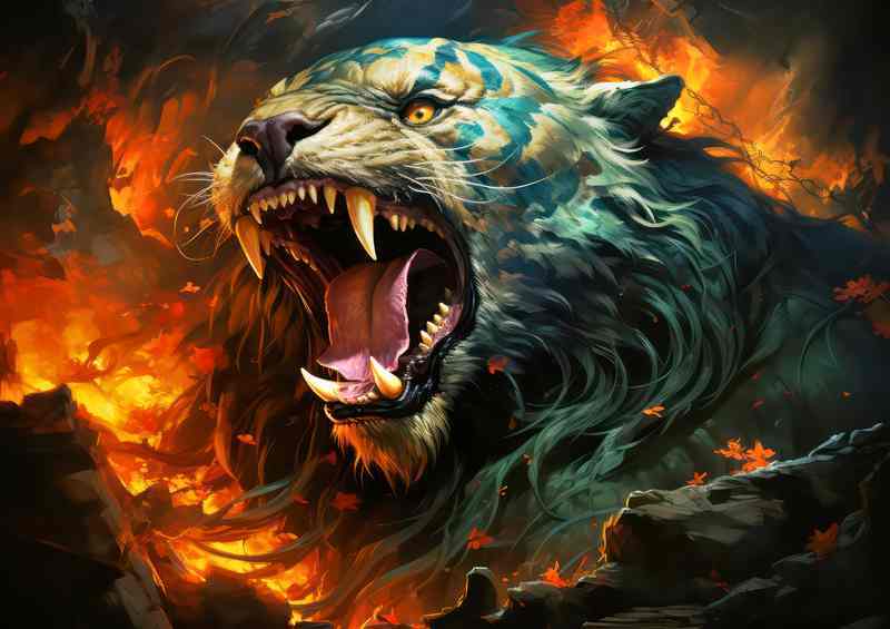 Tigers of oblivion through the fire
