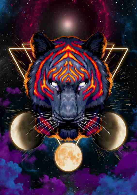 Celestrial Tiger Art