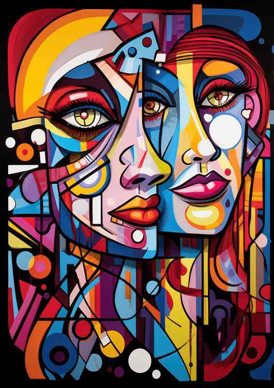 Abstract Expressions Faces that Defy Convention
