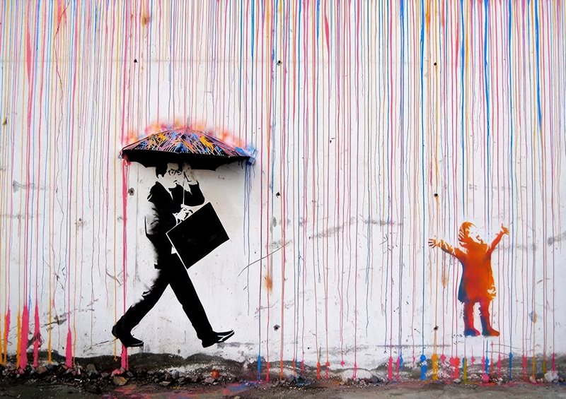 Coloured Rain Coloured