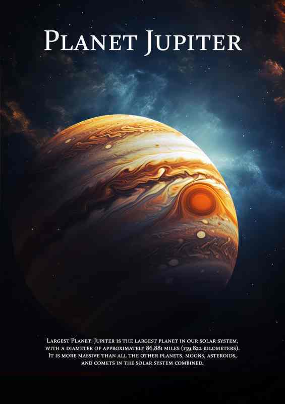Planet Jupiter space art