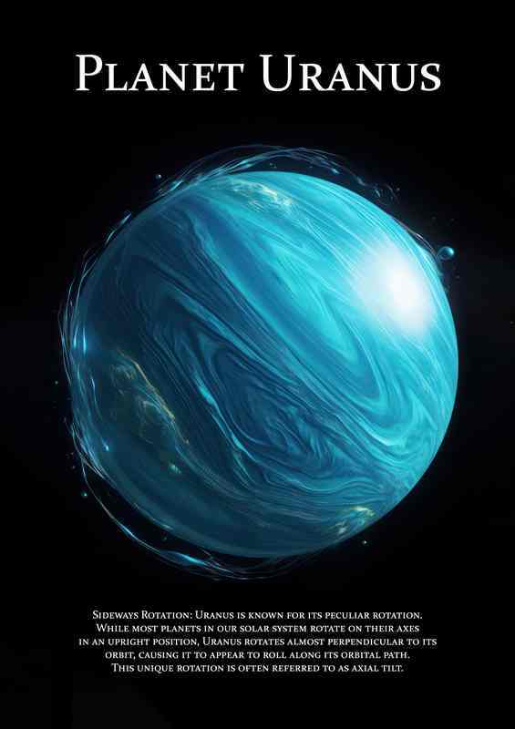 Planet Uranus Space Art