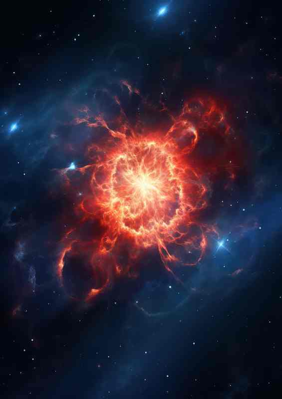 Stellar Evolution Metal Poster