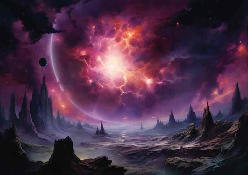 An Amazing Attractive Nebula Space Cluster