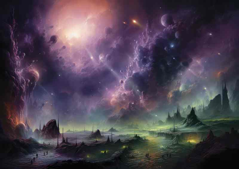 Space One of the most active Nebula clusters