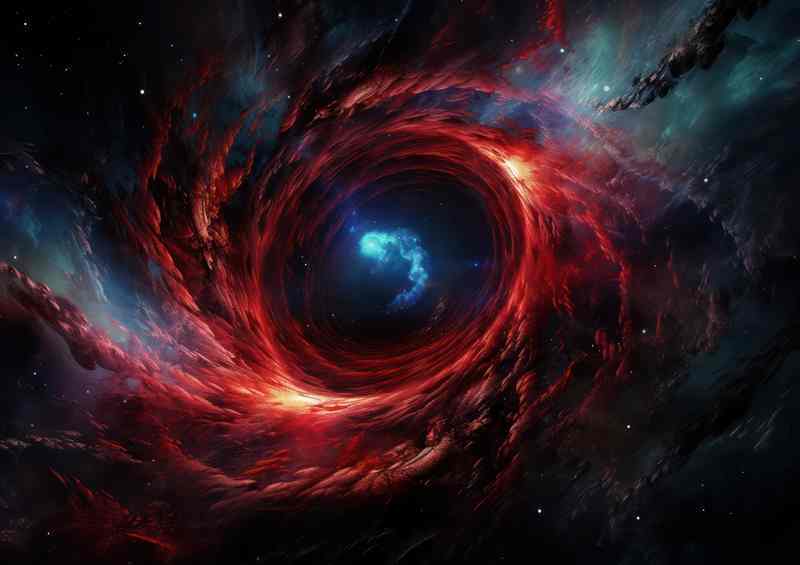The Ring Nebula In Outer Space Amazing Colours