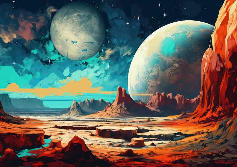Space Oddities Planets Adorned with Massive Stones