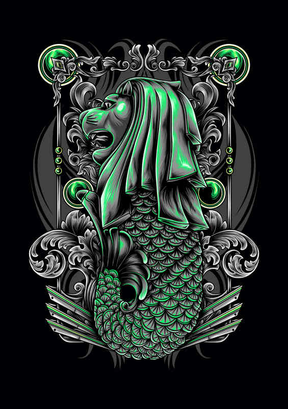 SG Metal Poster
