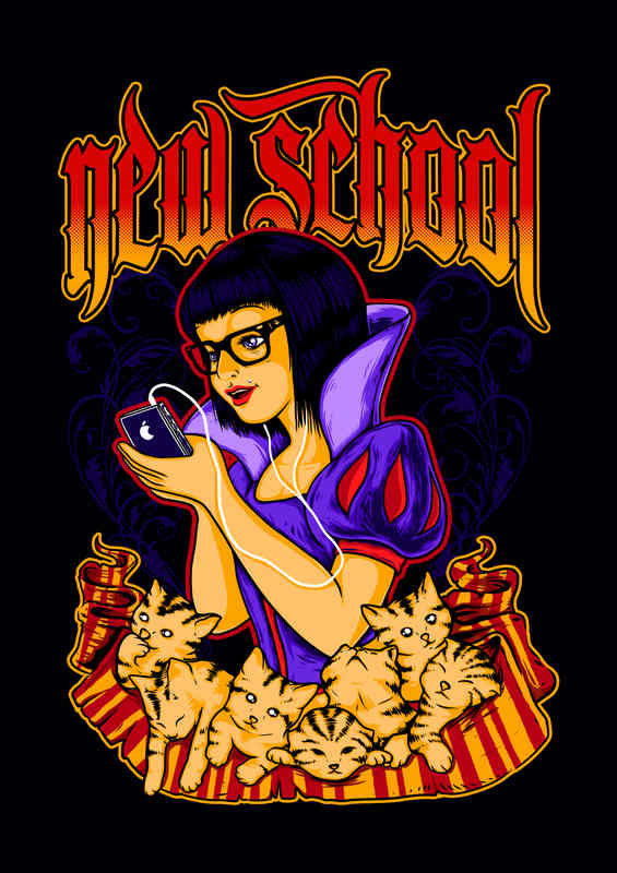 Snow White & The 7 Cats