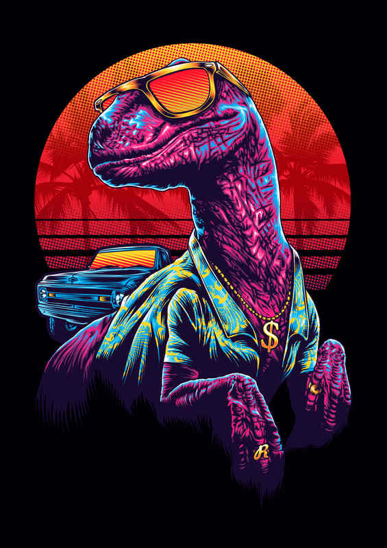 The Raptor | Metal Wall Art
