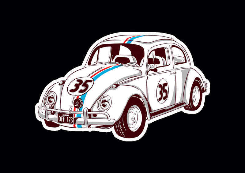 Herbie Metal Poster
