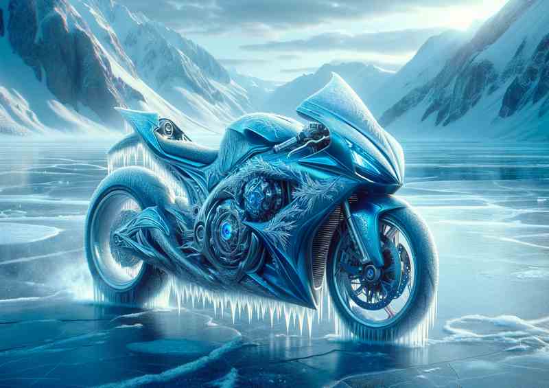Ice Dragon Essence Sleek Blue Superbike