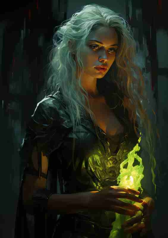 Art of blade black khaleesi sword spitting green