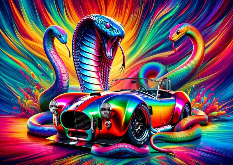 Cobra & Serpent Metal Poster