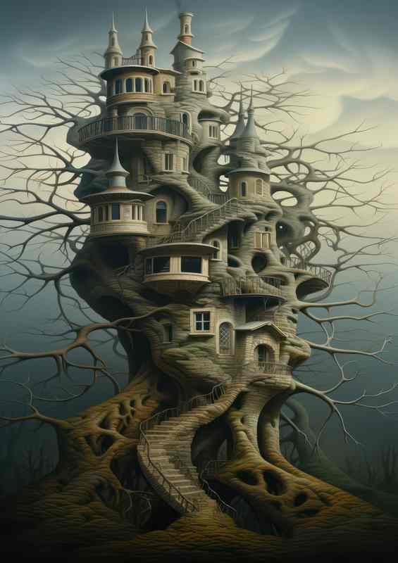 Medieval Magic Castle Houses for Fantasy Lovers