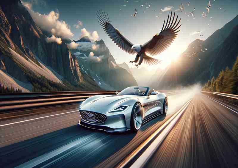 Majestic Eagle Spirit High Speed White Convertible