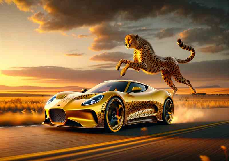 Swift Cheetah Essence Poster