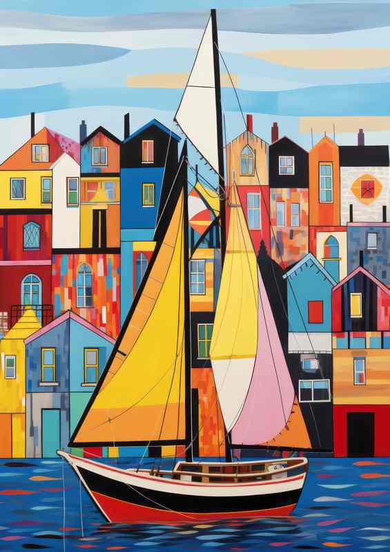 The Call of the Sea Boats Setting Sail on Endless Water