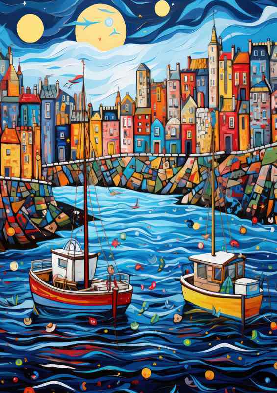 The Dance of the Elements Boats and the Sea