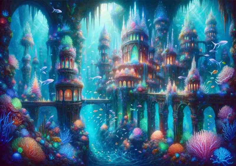 Reef Kingdom Metal Poster
