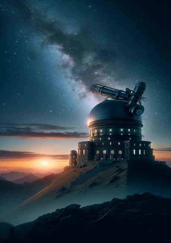 Celestial Observatory in Twilight