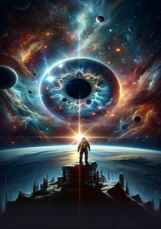 Cosmic Observer Gazing into Space