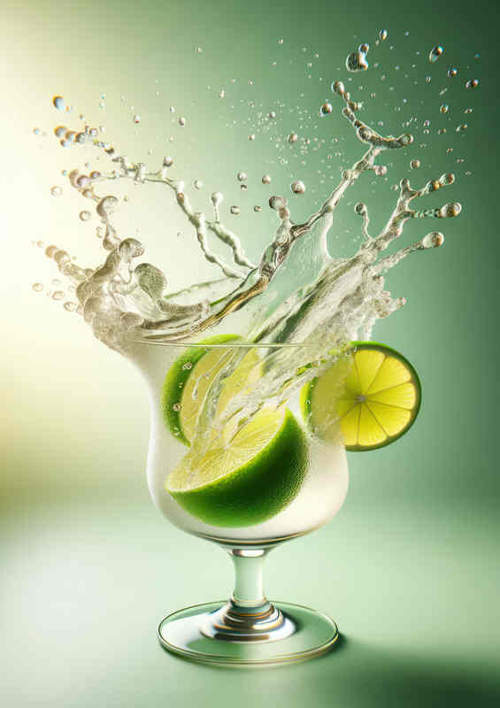 Caipirinha Artistry Limes Splash in Cachaça Brilliance