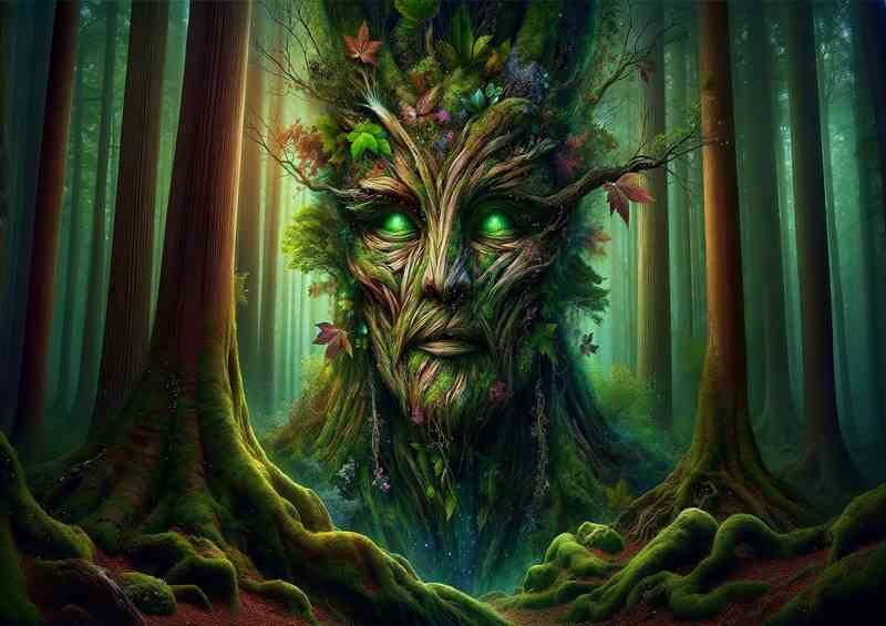 Mystical Sentinel of the Ancient Woods