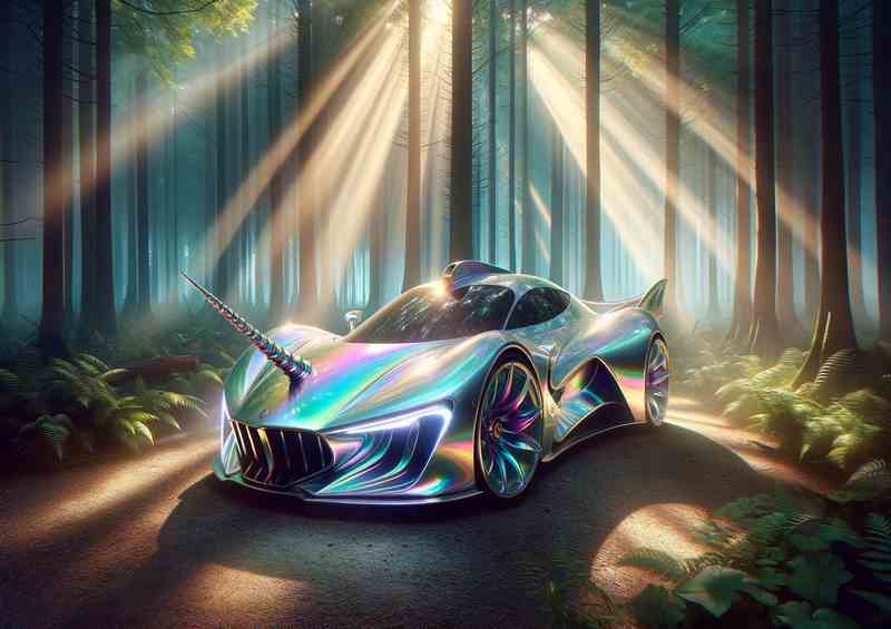 Enchanted Unicorn Spirit Sports Car