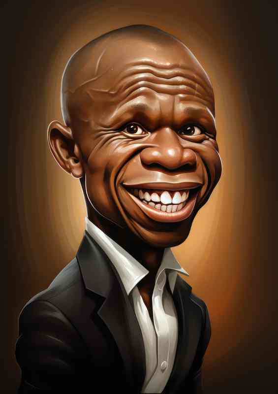 Caricature of Chris eubank
