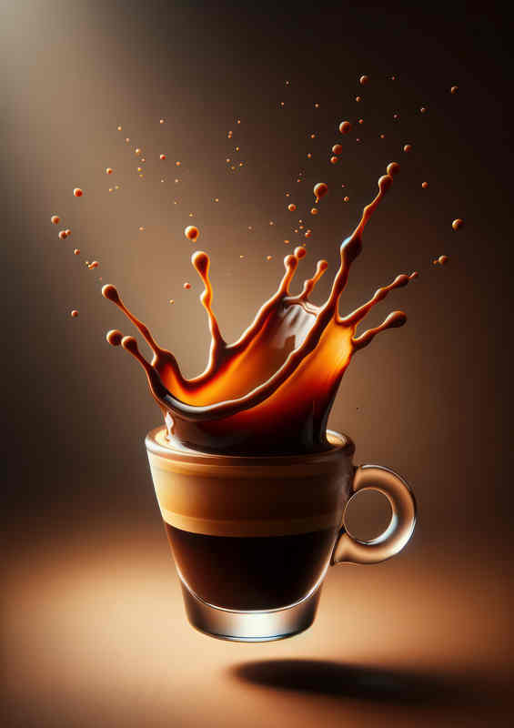 Espresso Intensity Dynamic Splash in Demitasse