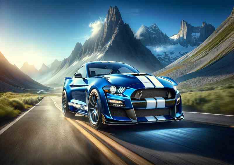 Shelby Perf & Elegance Metal Poster