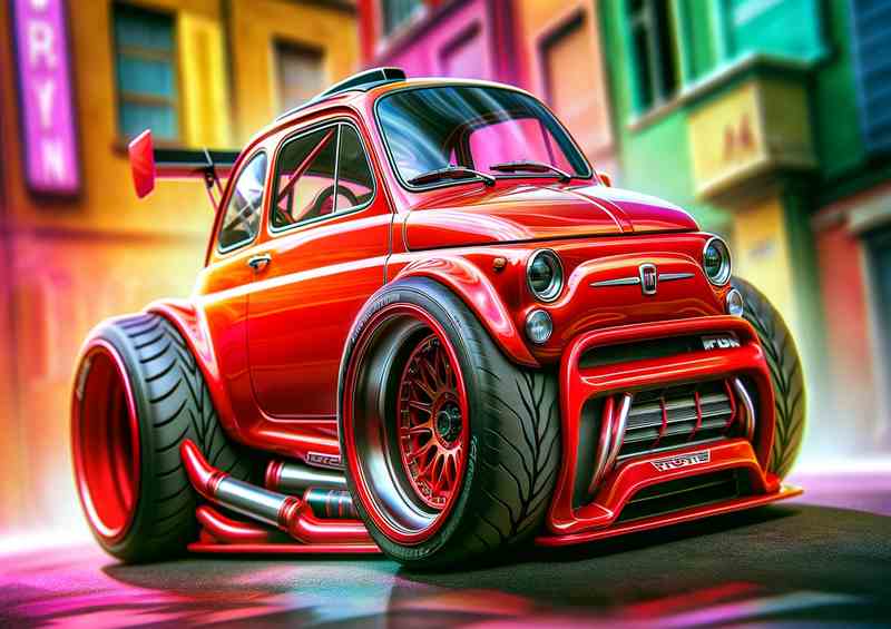 Exagg-R S Race Car Metal Poster