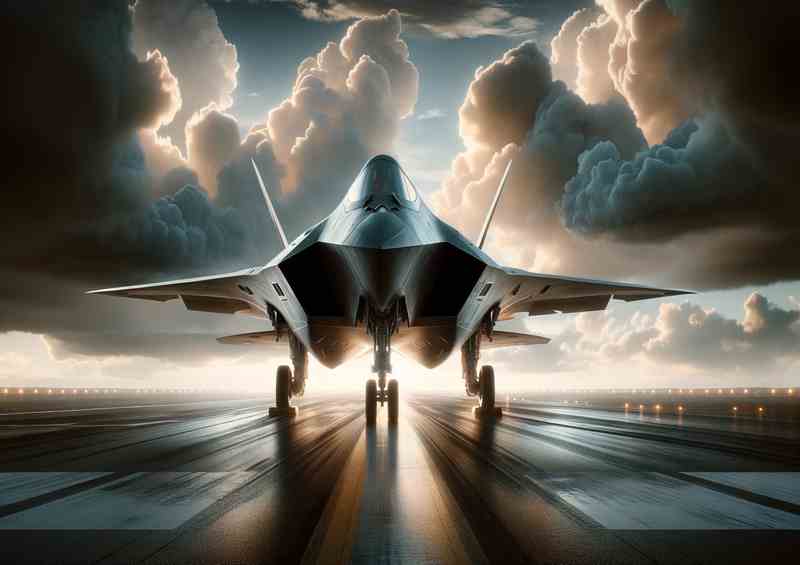 Advanced Fighter Metal Poster