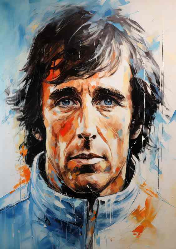 Jackie Stewart Formula one racing drive